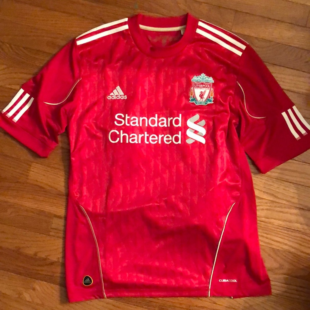 Fernando Torres Liverpool Football Club LFC Adidas Soccer Jersey Used Medium
